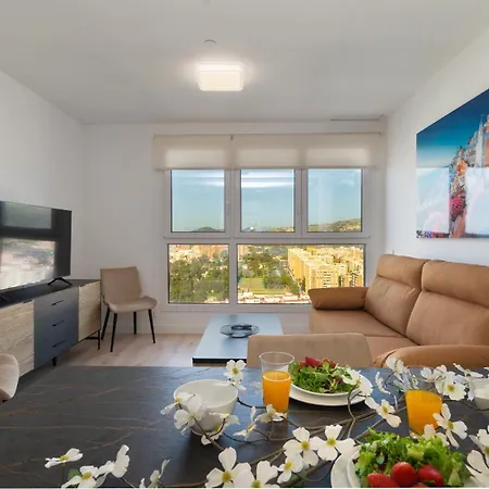 Apartmán Xpce Urban 17 Skyline - Parking Free Màlaga